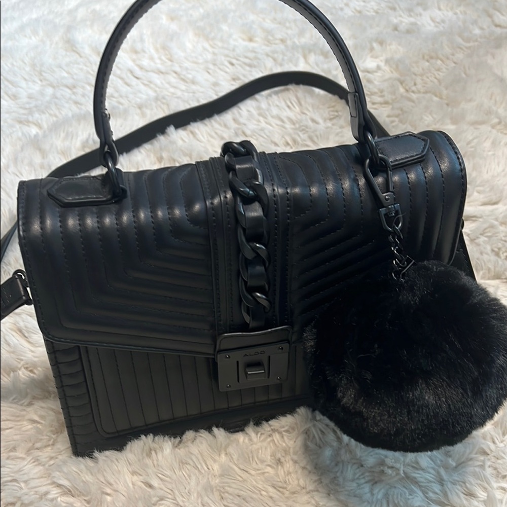 Brand New Aldo Handbag with Twist-Lock Closure